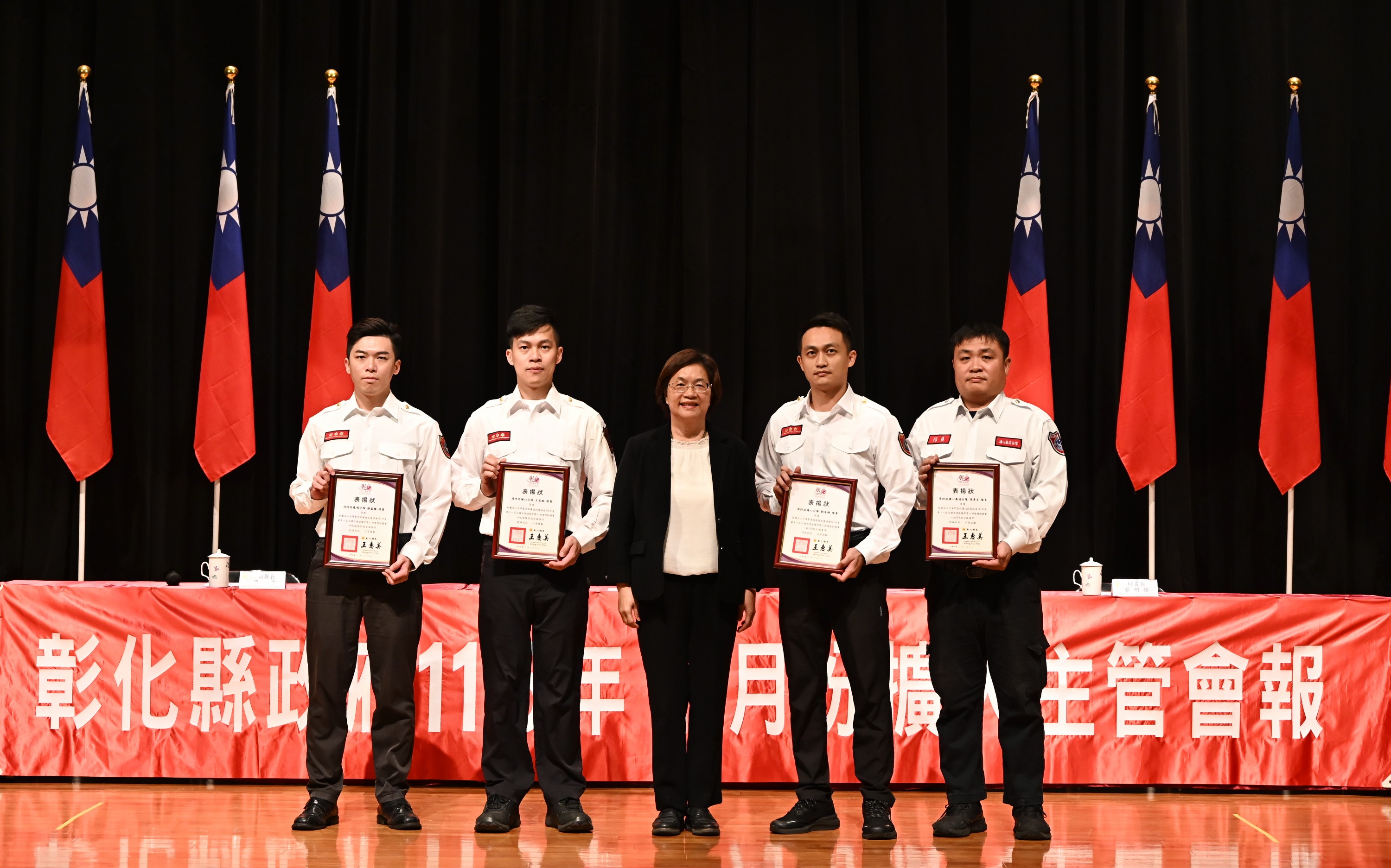 圖彰化縣消防局救護團隊勇奪全國競賽優等與佳作