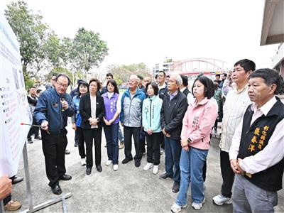 投入改善經費4,400萬元 提升埔心鄉員鹿路及中正路等道路周邊品質