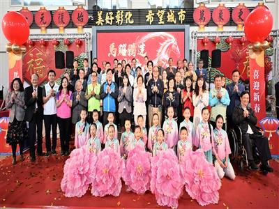 馬躍騰達迎新春 彰縣府115年新春團拜盛大舉行 