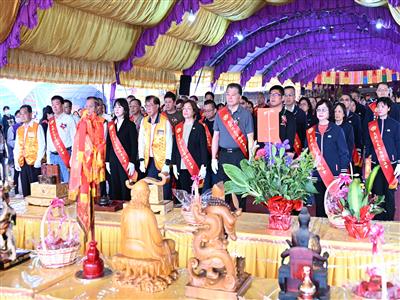 彰化地區天官賜福陰陽兩利大法會 祈願眾神護佑彰化、國泰民安