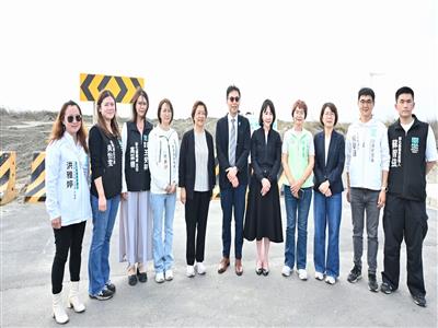 立法院經濟委員會考察彰濱工業區，王惠美縣長疾呼苦民所苦，體恤漁民，一次補足彰化漁港建設費 