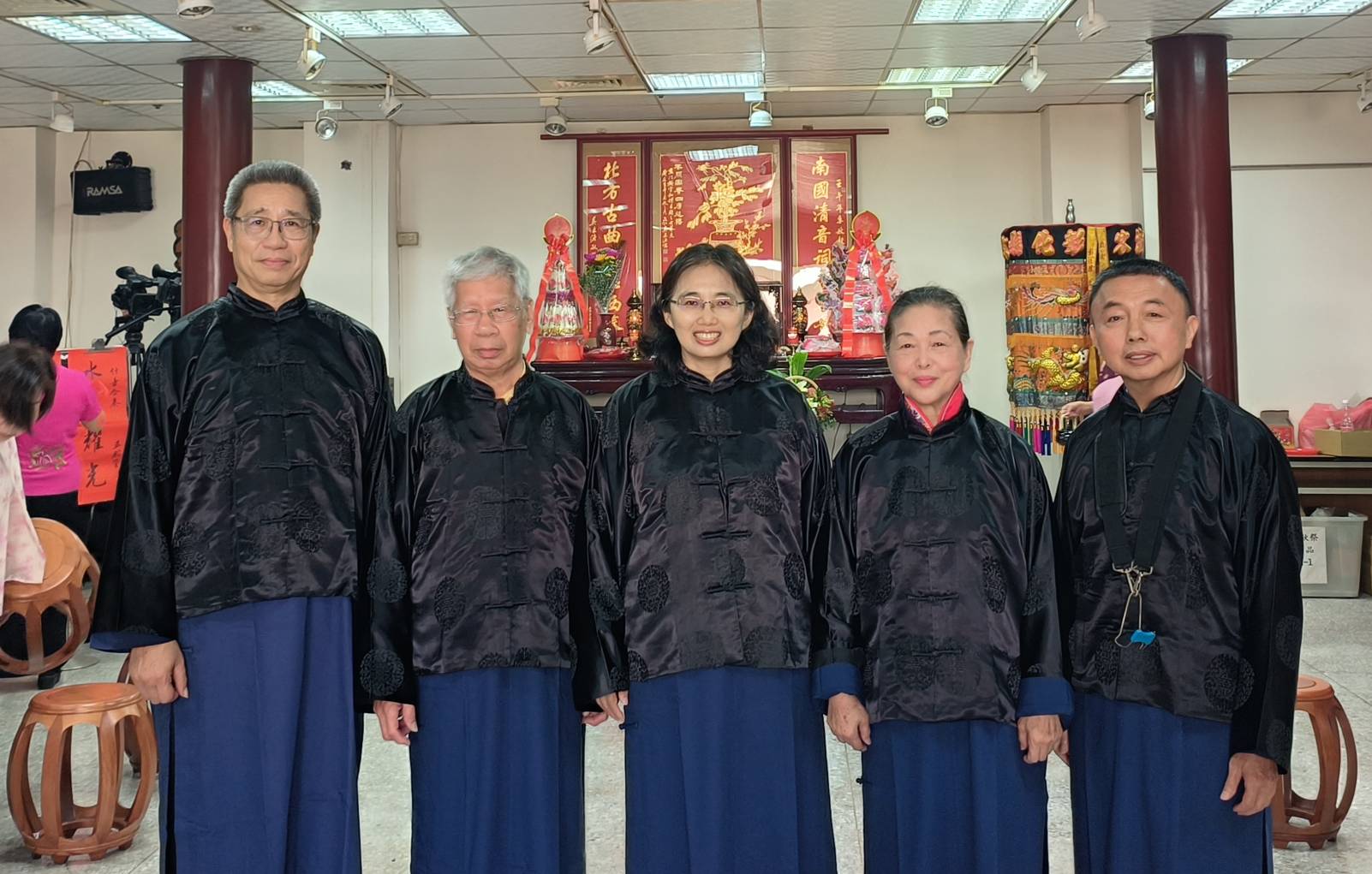 圖樂音悠揚響半線 南管孟府郎君春季祭典