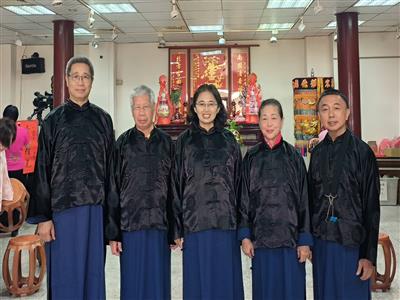 樂音悠揚響半線 南管孟府郎君春季祭典