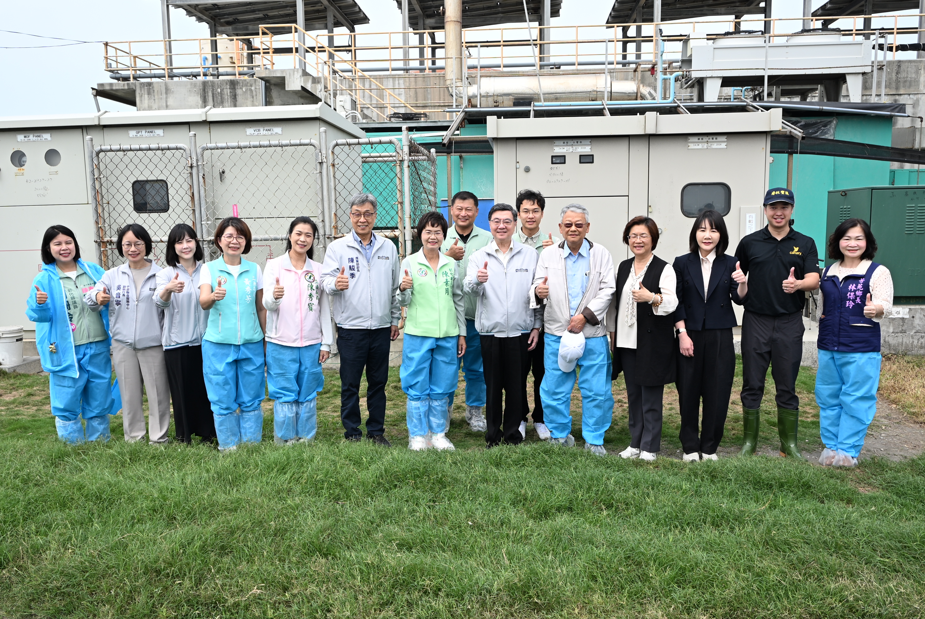 圖行政卓榮泰院長訪視彰濱園區、漢寶牧場及田尾花卉產區 王惠美縣長籲請中央支持地方發展 