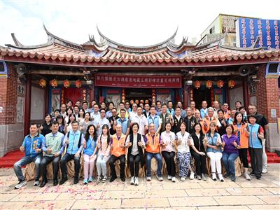 縣定古蹟風華再現 鹿港地藏王廟彩繪完竣