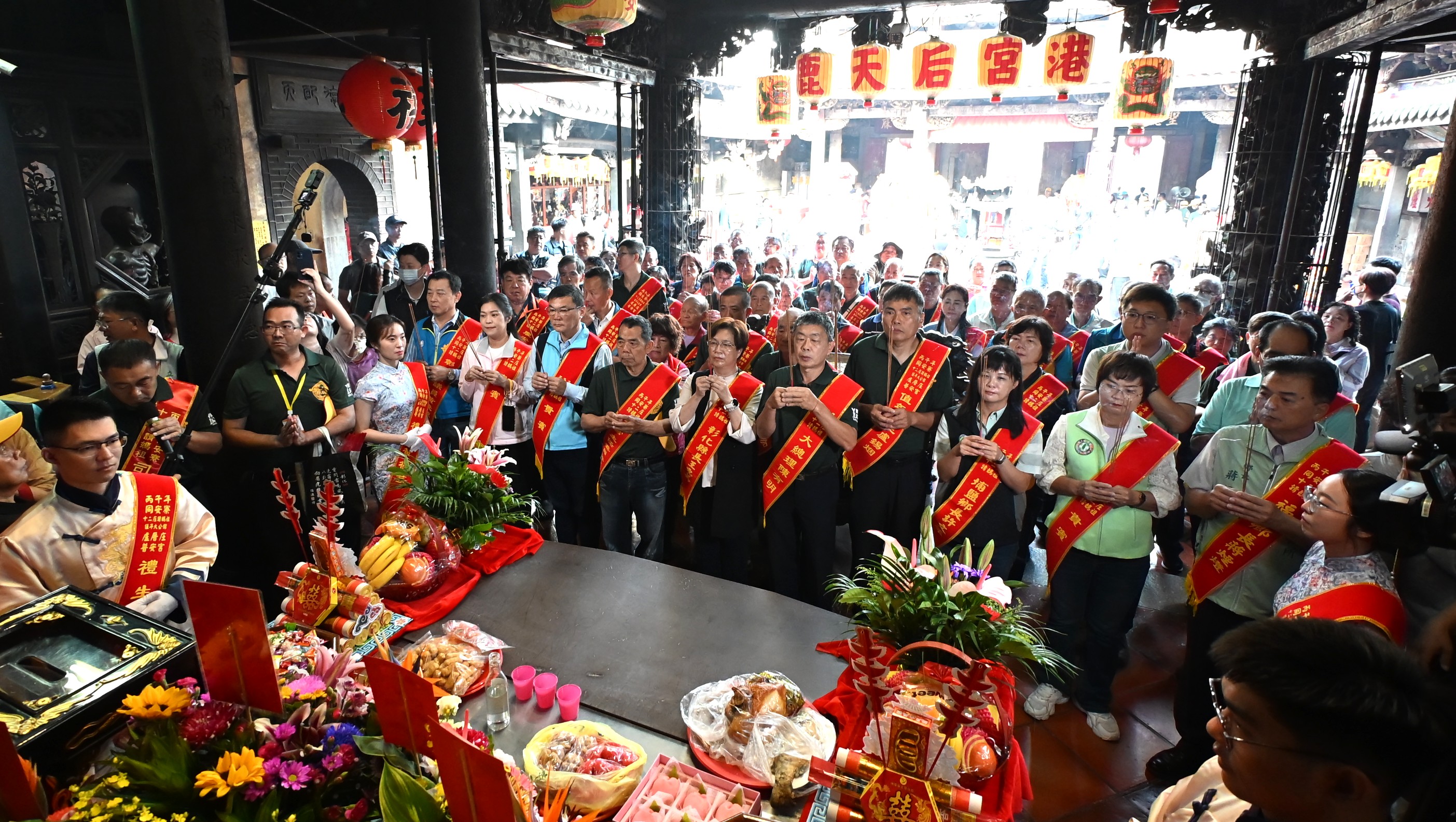 圖延續195年 丙午年同安寮十二庄請媽祖遶境賜福 盛大接駕 