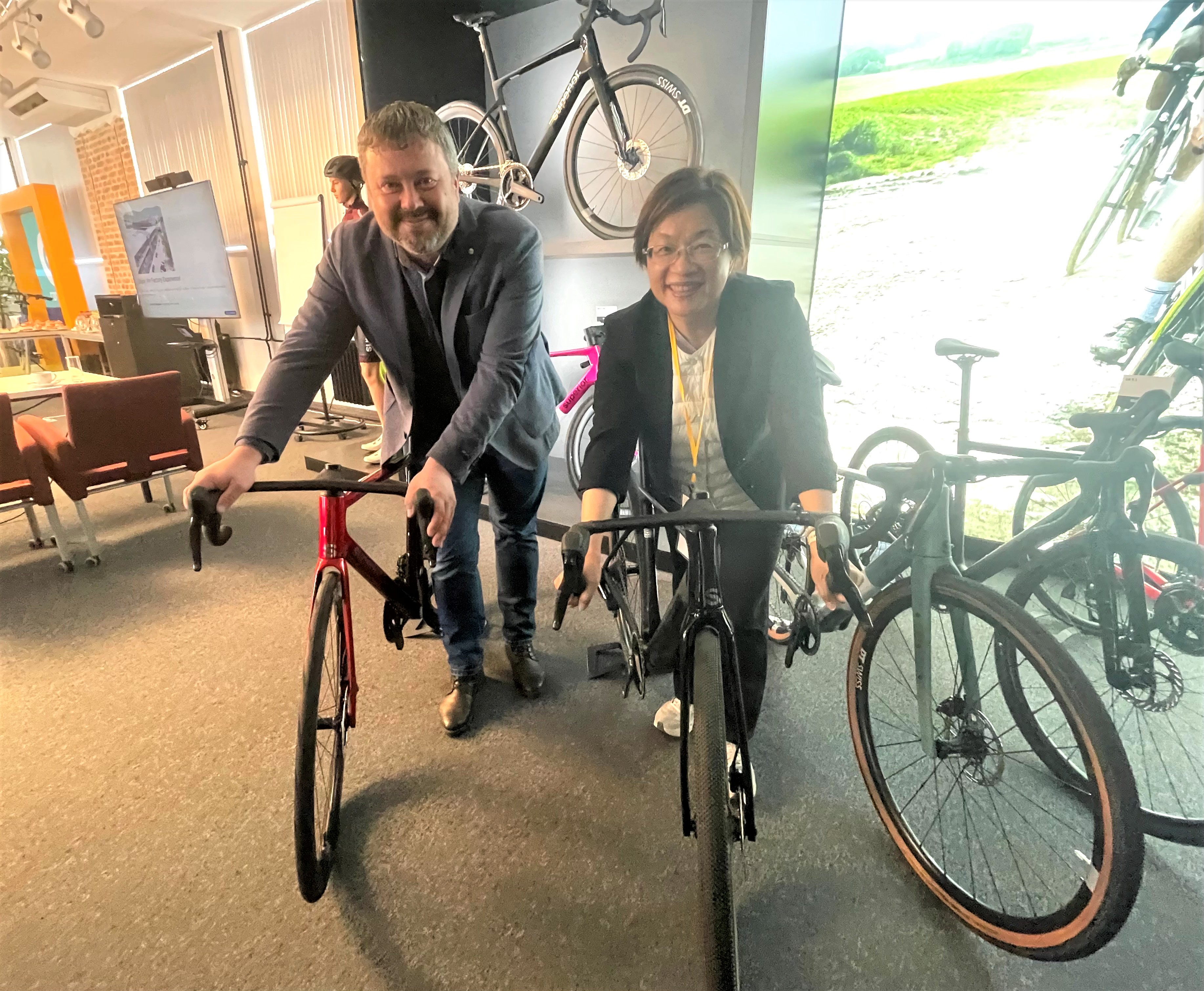 圖彰化參訪捷克自行車大廠　深化產業合作機會
