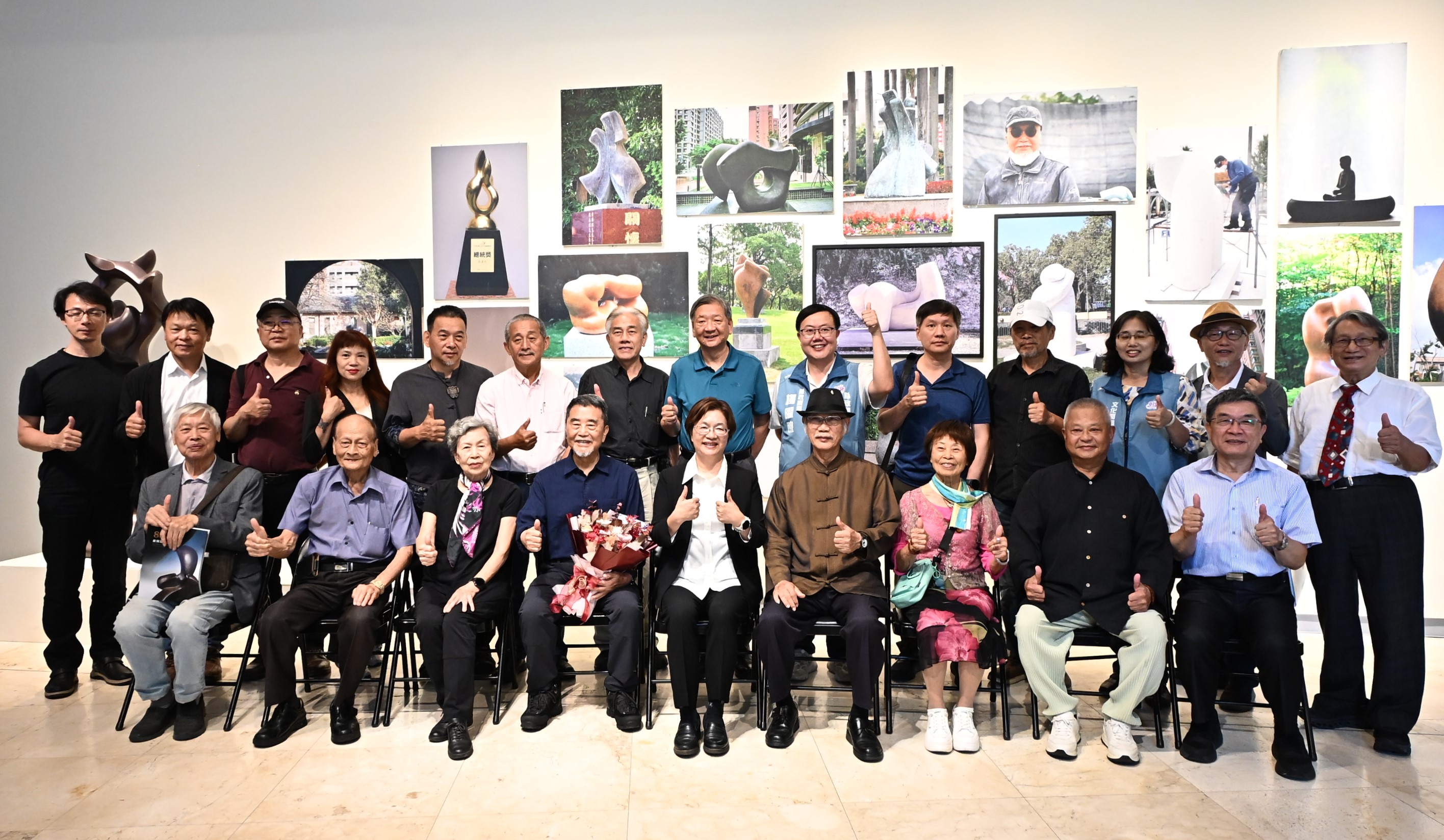 圖醞釀陰陽乾坤之美 形塑思想實踐結晶 黃輝雄雕塑展磅礴展出 