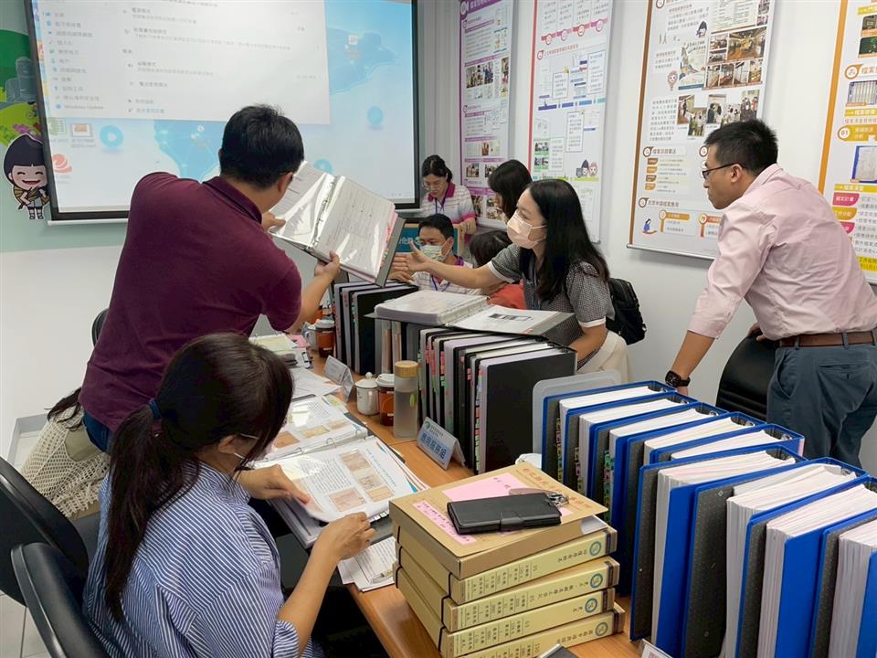 第22屆機關檔案管理金檔獎實地評審情形009