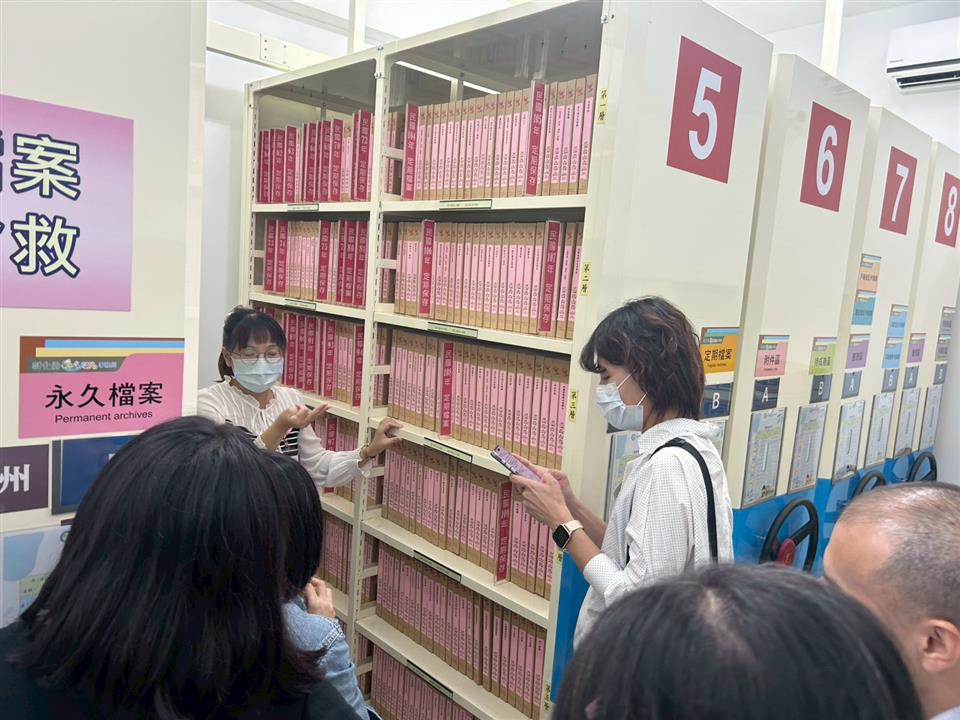 檔案管理標竿學習來所參訪活動006