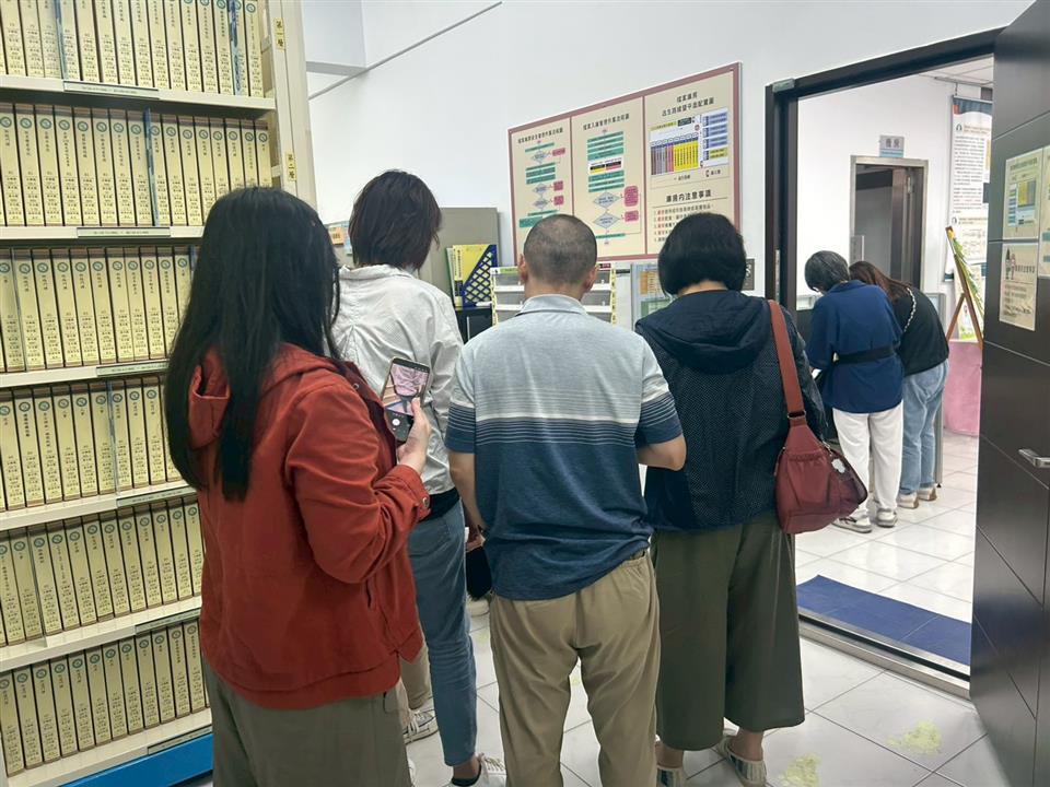 檔案管理標竿學習來所參訪活動008